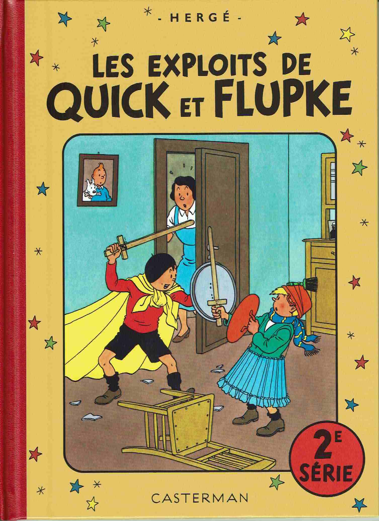 Les exploits de Quick et Flupke (1ère réédition couleurs) - tome 2 - Les exploits de Quick et Flupke, 2e série
