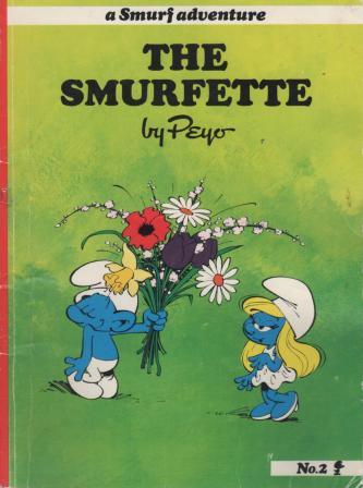 Les Schtroumpfs (en anglais The Smurfs)(Ed. Dupuis/Hodder and Stoughton) - tome 2 - The Smurfette