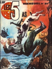 Les 5 as (Petit format) - tome 51 - Le prisonnier