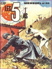 Les 5 as (Petit format) - tome 60 - Les chacals de la mer