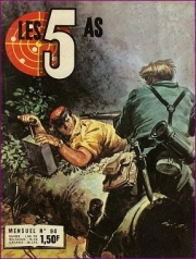 Les 5 as (Petit format) - tome 90 - Or et mitrailles
