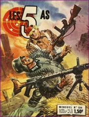 Les 5 as (Petit format) - Les 5 as n°104