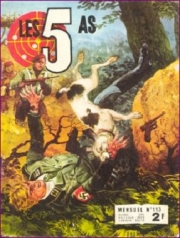 Les 5 as (Petit format) - tome 113 - Alerte à Civitavecchia