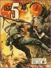 Les 5 as (Petit format) - tome 115 - Les héros de Walcheren