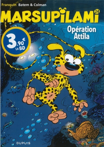 Marsupilami - tome 24 - Opération Attila