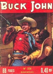 Buck John (Petit format) - tome 226 - Les six chevaux noirs