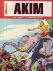 Akim (2e série)(Petit format) - tome 67 - Le pari de Bill Parkin