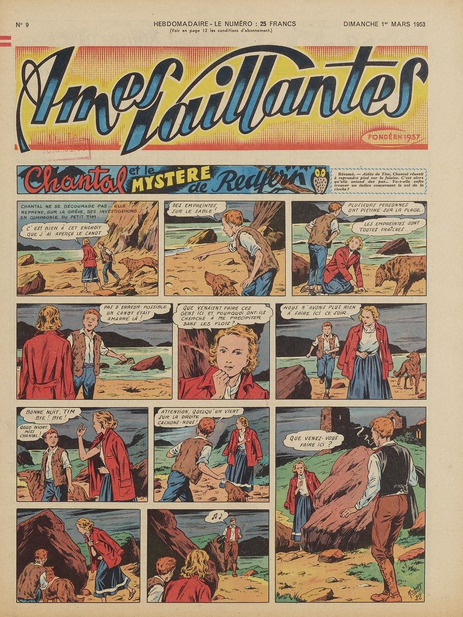 Âmes Vaillantes (Hebdomadaire année 1953) - Âmes Vaillantes n°9