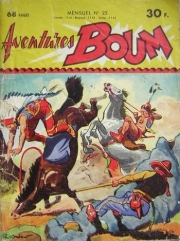 Aventures Boum (Petit format) - tome 22 - Eclair Noir roi de la prairie