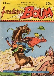 Aventures Boum (Petit format) - tome 33 - Ken Maynard à Badman-City