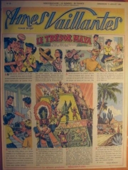 Âmes Vaillantes (Hebdomadaire année 1954) - Âmes Vaillantes n°28