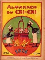 Almanach du Cri-Cri - tome 13 - Almanach du Cri-Cri, année 1924