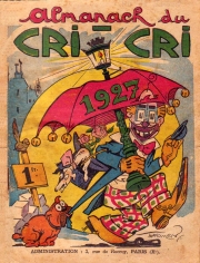 Almanach du Cri-Cri - tome 16 - Almanach du Cri-Cri, année 1927