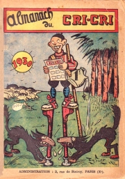 Almanach du Cri-Cri - tome 19 - Almanach du Cri-Cri, année 1930