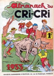 Almanach du Cri-Cri - tome 22 - Almanach du Cri-Cri, année 1933