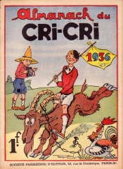 Almanach du Cri-Cri - tome 25 - Almanach du Cri-Cri, année 1936