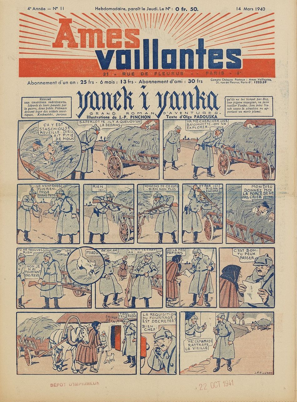 Âmes Vaillantes (Hebdomadaire année 1940) - Âmes Vaillantes n°11