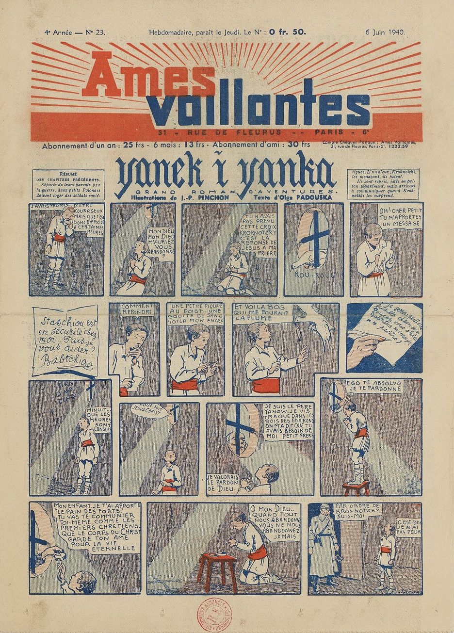 Âmes Vaillantes (Hebdomadaire année 1940) - Âmes Vaillantes n°23