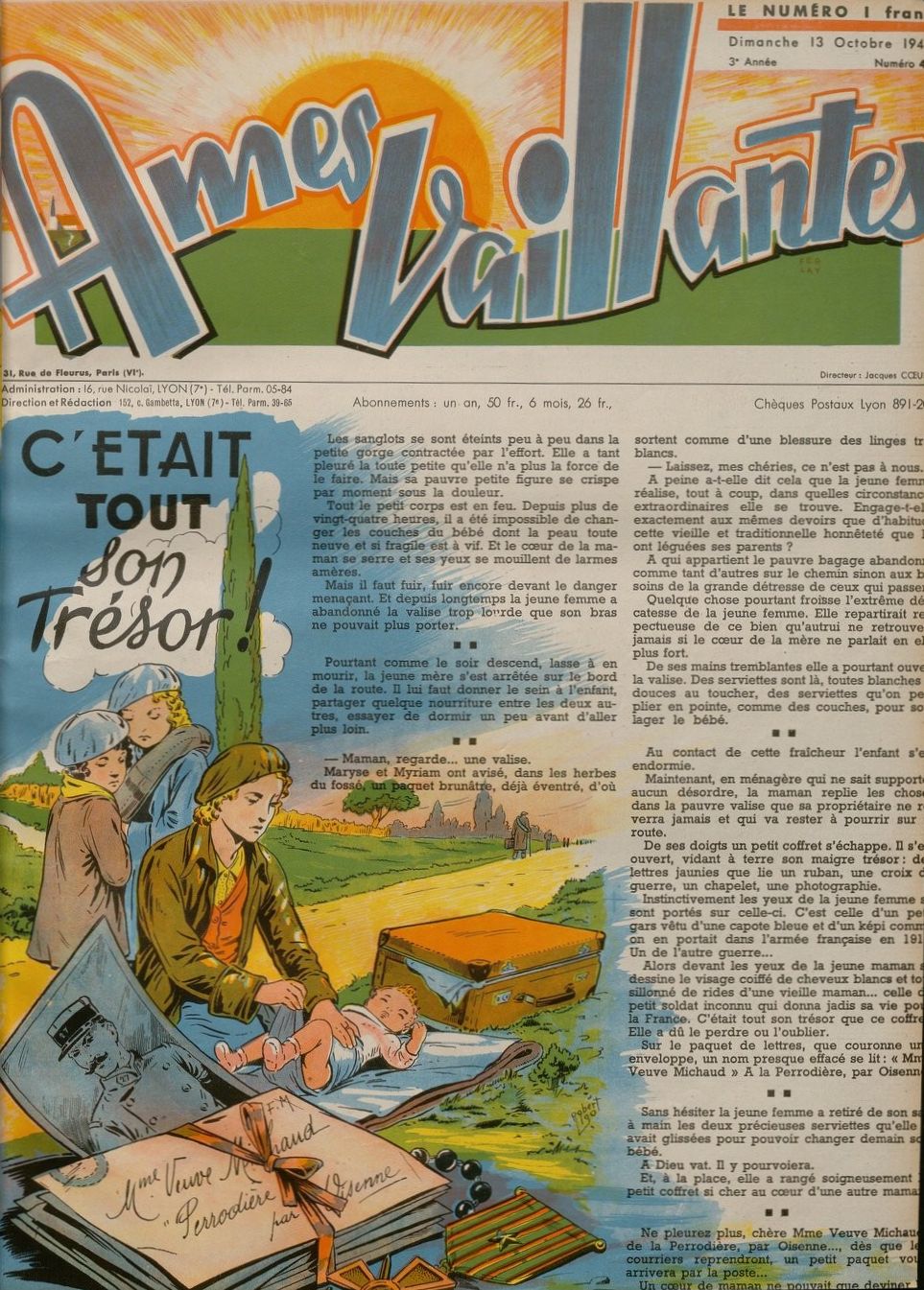 Âmes Vaillantes (Hebdomadaire année 1940) - Âmes Vaillantes n°41