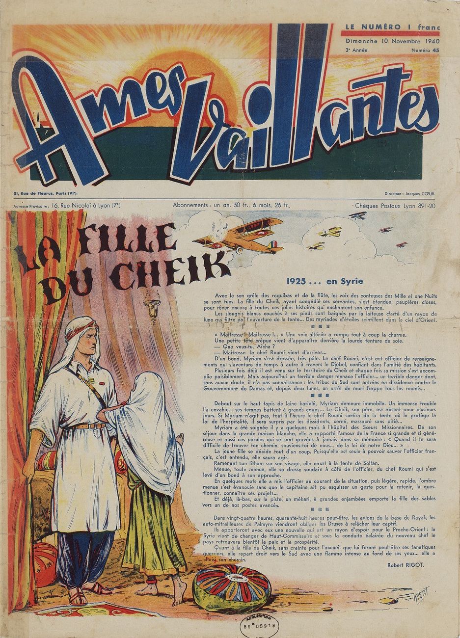 Âmes Vaillantes (Hebdomadaire année 1940) - Âmes Vaillantes n°45
