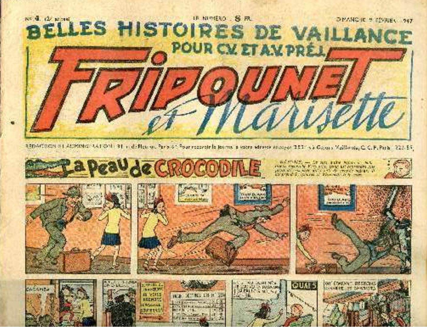 Fripounet et Marisette (Hebdomadaire année 1947) - Fripounet et Marisette n°4