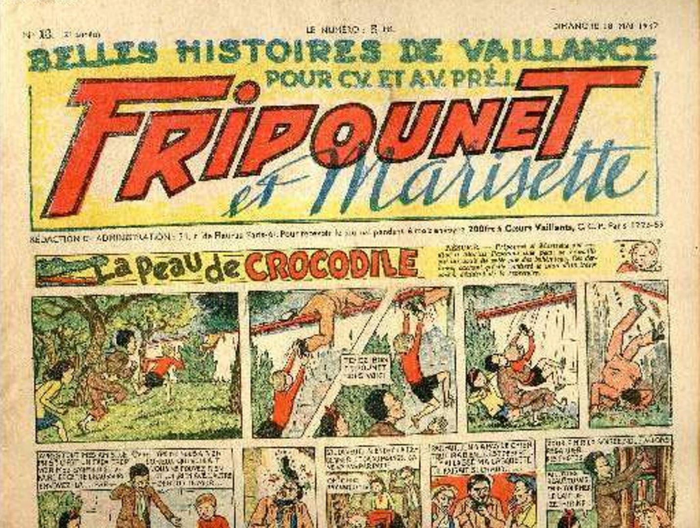 Fripounet et Marisette (Hebdomadaire année 1947) - Fripounet et Marisette n°18