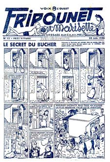 Fripounet et Marisette (Année 1946, Voix de l'Ouest) - Fripounet et Marisette n°12