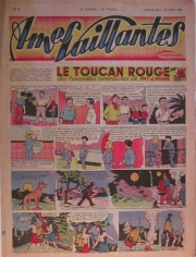 Âmes Vaillantes (Hebdomadaire année 1949) - Âmes Vaillantes n°6