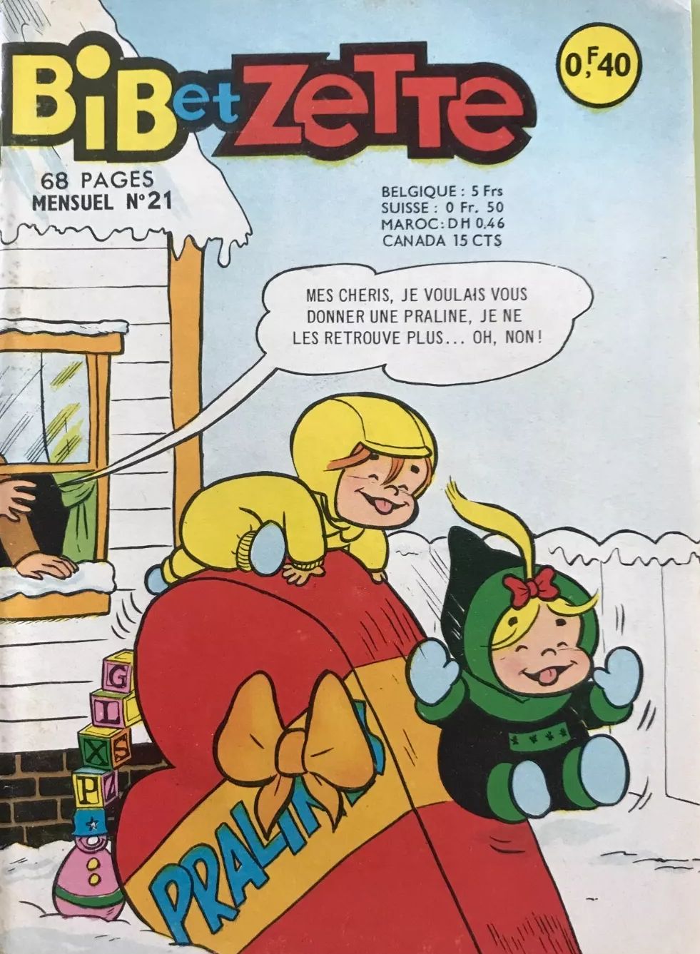 Bib et Zette (1ère série)(Petit format) - Bib et Zette n°21 : Le Père Noël de Bib et Zette