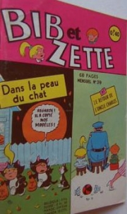 Bib et Zette (1ère série)(Petit format) - Bib et Zette n°39 : Dans la peau du chat