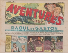 Aventures (Année 1936) - Aventures n°7