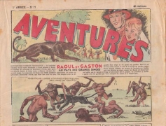 Aventures (Année 1936) - Aventures n°17