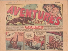 Aventures (Année 1936) - Aventures n°18