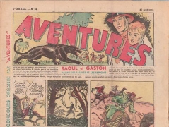 Aventures (Année 1936) - Aventures n°21