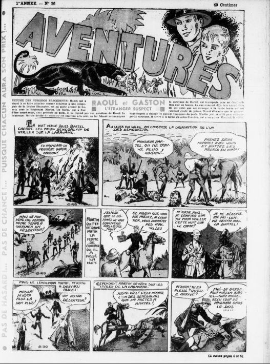 Aventures (Année 1936) - Aventures n°26