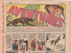 Aventures (Année 1936) - Aventures n°35