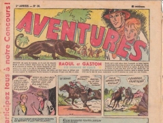 Aventures (Année 1936) - Aventures n°36