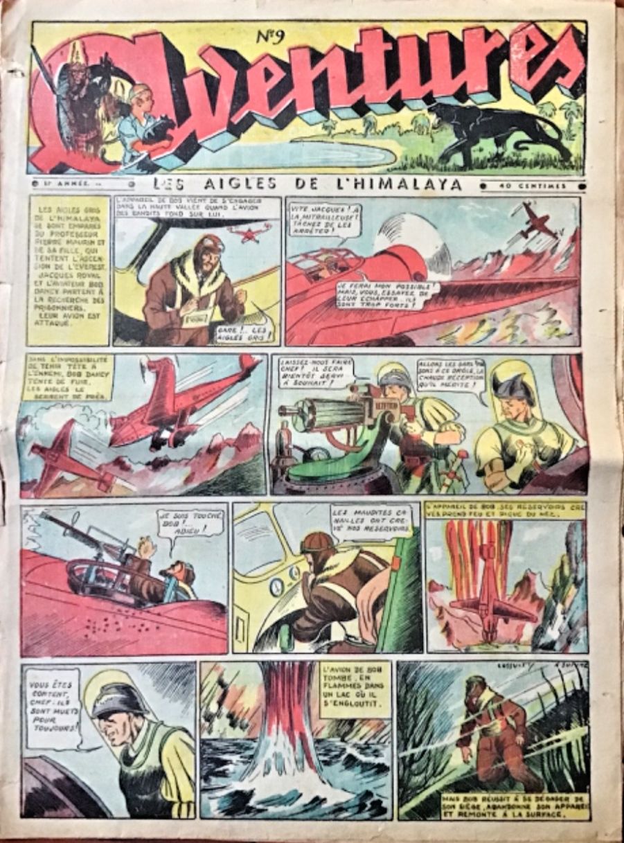Aventures (Année 1937) - Aventures n°9