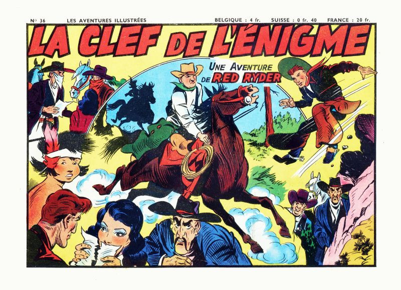Aventures Illustrées 2 (Récit complet) - tome 36 - Red Ryder - La clef de l'énigme