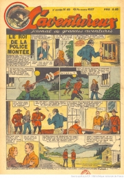 L'aventureux (Année 1937) - L'Aventureux n°45