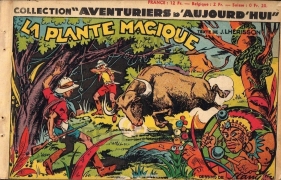 Aventuriers d'aujourd'hui (Récit complet)(Après-guerre) - tome 45 - Jacques Derenne - La plante magique