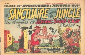 Aventuriers d'aujourd'hui (Récit complet)(Après-guerre) - tome 53 - Jérôme St-Clair - Le sanctuaire de la jungle
