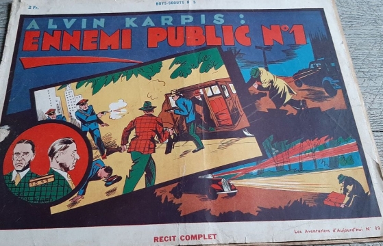 Aventuriers d'aujourd'hui (Récit complet)(Avant-guerre) - tome 39 - L'ennemi public n° 1
