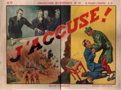 Aventuriers d'aujourd'hui (Récit complet)(Avant-guerre) - tome 64 - J'accuse