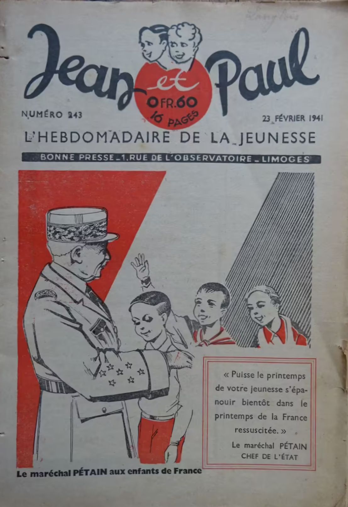 Jean et Paul - Jean et Paul n°243