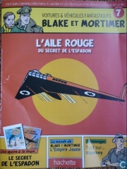 Blake et Mortimer - Voitures & véhicules fantastiques - tome 7 - L'aile rouge du secret de l'Espadon