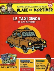 Blake et Mortimer - Voitures & véhicules fantastiques - tome 15 - Le taxi Simca de S.O.S. météores