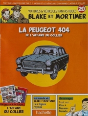Blake et Mortimer - Voitures & véhicules fantastiques - tome 20 - La Peugeot 404 de l'affaire du collier
