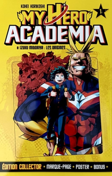 My hero academia - tome 1 - Izuku Midoriya : les origines