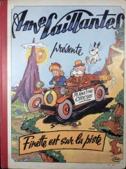Âmes Vaillantes (Hebdomadaire année 1954) - Âmes Vaillantes présente Finette est sur la piste, Recueil n°16 :